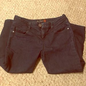 High waisted guess capris